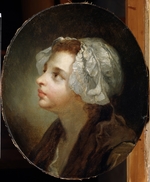 Greuze, Jean-Baptiste - Head of a Girl