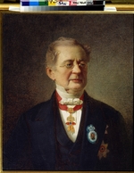 Keler-Viliandi, Ivan Petrovich - Portrait of the Chancellor Prince Alexander M. Gorchakov (1798-1883)