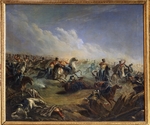 Lermontov, Mikhail Yuryevich - The Guard hussars attacking near Warsaw on August 26, 1831