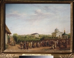 Tropinin, Vasili Andreyevich - The Wedding in Kukavka Village