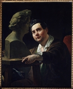 Briullov, Karl Pavlovich - Portrait of the sculptor Ivan P. Vitali (1794-1855)