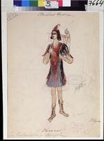 Bushina, V. - Costume design for the opera Die Zauberflöte by W.A. Mozart