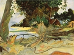Gauguin, Paul Eugéne Henri - The Big Tree (Te Burao)
