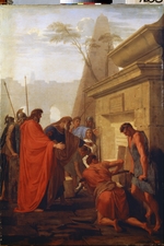 Le Sueur, Eustache - Darius the Great opening the tomb of Nitocris