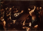 Valentin de Boullogne - Christ Driving the Money Changers from the Temple