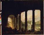 Robert, Hubert - Pool Surrounded by a Colonnade (Villa Giulia?)