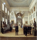 Burdin, Nikolai Alexeyevich - Interior in the Armoury Chamber in the Kremlin