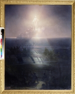 Aivazovsky, Ivan Konstantinovich - Sinking of the 84-Gun Ship Lefort in 1857