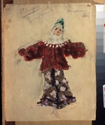 Korovin, Konstantin Alexeyevich - Costume design for the ballet The Little Humpbacked Horse by C. Pugni