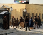 Malyschev, Vasili Georgievich - A street scene at the prison