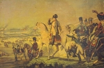 Anonymous, 19th century - Napoleon Bonaparte on the battle field
