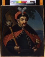 Zemlykov, Stepan - Portrait of the Cossack Hetman of Ukraine Bohdan Khmelnytsky (1595-1657)