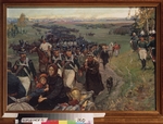 Sokolov, A.S. - Retreat of the Russian army from Moscow in 1812