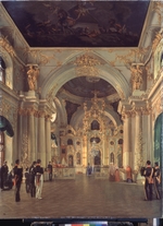Tyranov, Alexei Vasilyevich - Interior of the Grand Church in the Winter palast