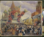 Kustodiev, Boris Michaylovich - Show-booths