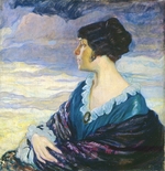 Della-Vos-Kardovskaya, Olga Ludvigovna - Self-portrait