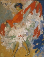 Sapunov, Nikolai Nikolayevich - Costume design for a Variété dancer