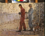 Kotov, Pyotr Ivanovich - The skiers