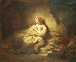 Scheffer, Ary - Mother and Children During a Battle