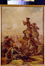 Zichy, Mihály - A scene from the Crimean War (1853-1856)