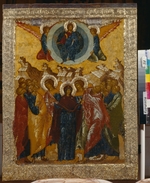 Russian icon - The Ascension of Christ