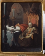 Shustov, Nikolai Semyonovich - Ivan the Terrible and his son Ivan on Friday, November 16, 1581