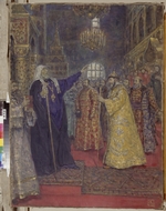 Michaylov, Pavel Nikolayevich - Metropolitan Philip confronting Ivan the Terrible