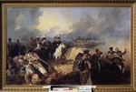 Mikeshin, Mikhail Osipovitsch - The Battle of Montmirail on February 11, 1814