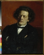 Repin, Ilya Yefimovich - Portrait of the composer Anton Rubinstein (1829-1894)
