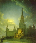 Rabus, Karl Ivanovich - The Spasskaya Tower (Divine Savior) in the Moscow Kremlin
