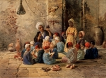 Makovsky, Konstantin Yegorovich - A School in Cairo