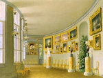 Redkovsky, Andrei Alexeevich - The Picture gallery in the Yusupov-Palace in Saint Petersburg