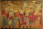 Golovin, Alexander Yakovlevich - Stage design for the opera Boris Godunov by M. Musorgsky