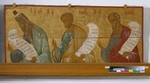 Russian icon - The Prophets Aaron, Gideon and Ezekiel