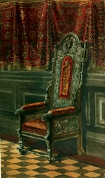 Monighetti, Ippolit Antonovich - Design of an armchair for the Anichkov Palace