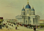 French master - The Trinity Cathedral of the Izmailovsky Regiment in Saint Petersburg