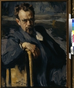 Braz, Osip Emmanuilovich - Portrait of the artist Sergei V. Ivanov (1864-1910)