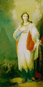 Borovikovsky, Vladimir Lukich - Saint Catherine