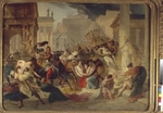 Briullov, Karl Pavlovich - Geiseric the Lame invades Rome