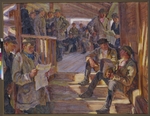 Moravov, Alexander Viktorovich - At a recruiting station