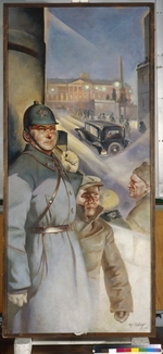 Shukhmin, Pyotr Mitrofanovich - A Militia Man in action