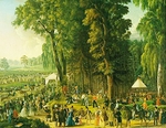 Russian Master - Public merry-making at Maryina Roshcha in Moscow
