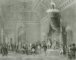 Motte, Charles Etienne Pierre - Napoleon received presents from the Russian court