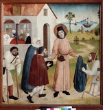 German master - Saint Giles distributing his property among the poor