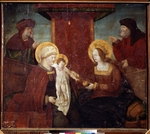 South German master - The Holy Kinship