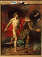 Kapkov, Yakov Fyodorovich - Alcibiades with his Friend are rescued from the burning House