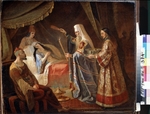 Kapkov, Yakov Fyodorovich - Metropolitan Alexis Healing the Tatar Queen Taidula from Blindness