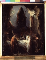 Lomtev, Nikolai Petrovich - The prophet Daniel tells to Nebuchadnezzar God's interpretation