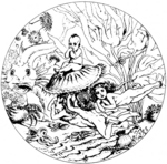 Paton, Sir Joseph Noel - Illustration to the fairy tale The Water-Babies by Charles Kingsley