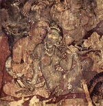 Indian Painter of the 6th cen. - Lovers